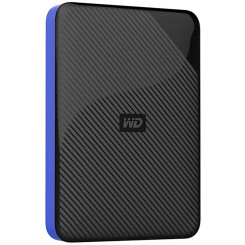 WD Gaming Drive WDBM1M0040BBK - Hard drive - 4 TB - external (portable) - USB 3.0 - black top with blue bottom